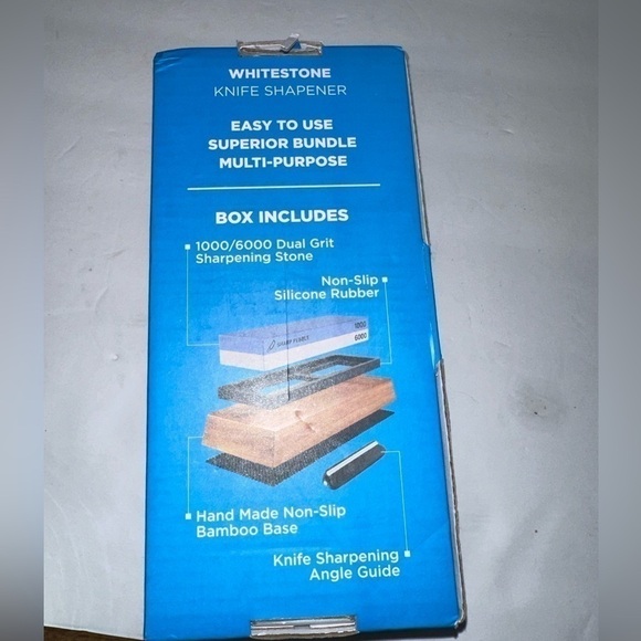 sharp Pebble Premium Whetstone Knife Sharpening Stone - Picture 6 of 6